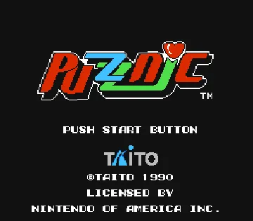 Puzznic (Europe) screen shot title